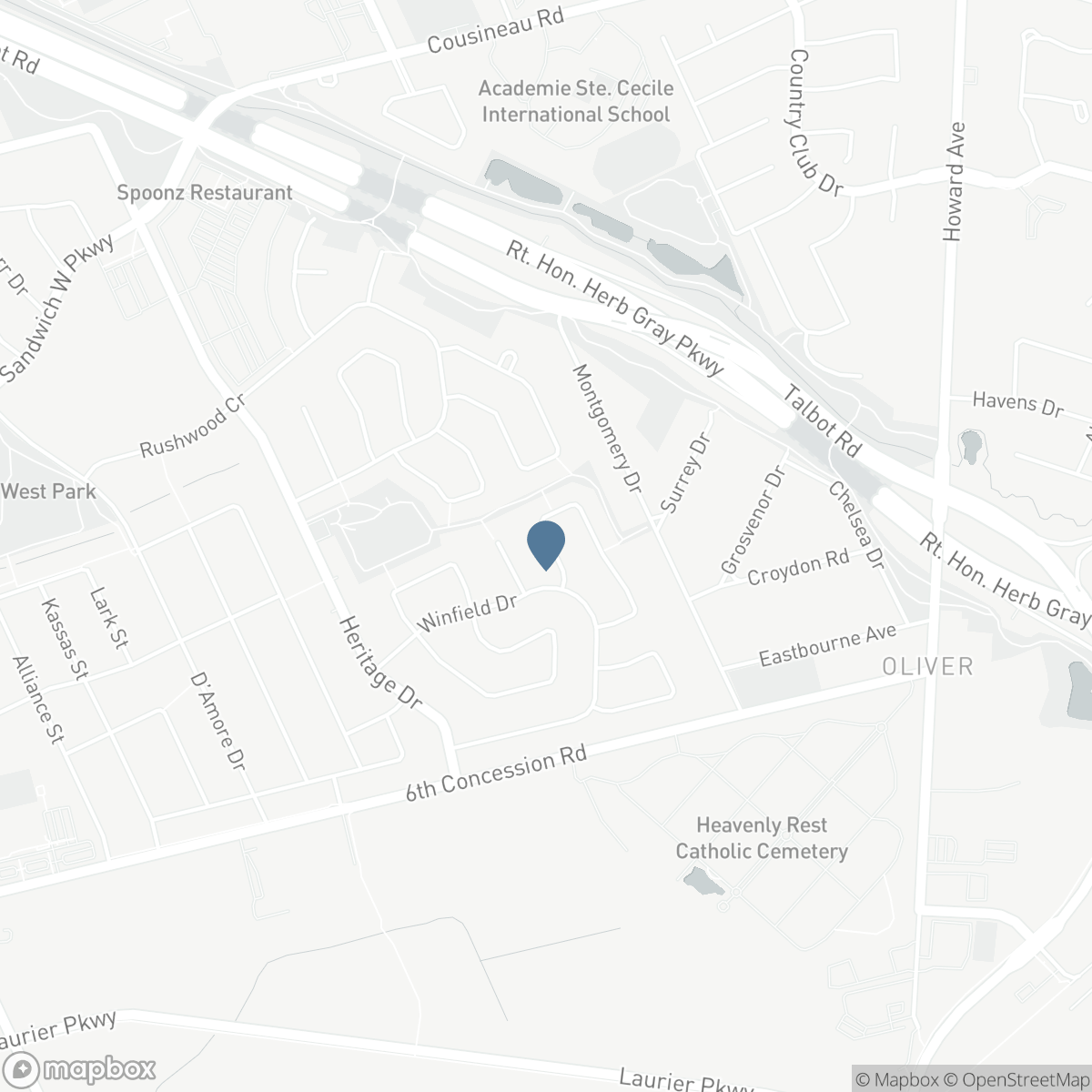 1237 KENWICK WAY, LaSalle, Ontario N9H 2G6
